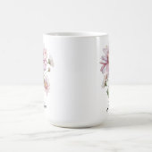 Aquarellmäuse Tasse, Individuelle Name Geschenk fü Kaffeetasse (Mittel)