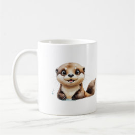 Aquarellmeere Otter Tasse - Ocean Lover Geschenk