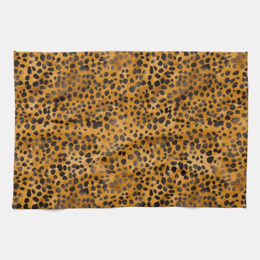 Aquarellmesse Druck Geschirrtuch (Horizontal)