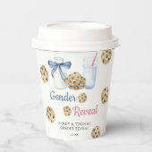 Aquarellmilch & Cookies - Geschlechtsverkehr Pappbecher (Vorderseite)