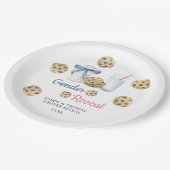 Aquarellmilch & Cookies - Geschlechtsverkehr Pappteller (Schrägansicht)