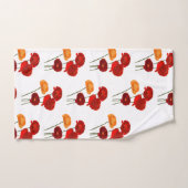 Aquarellmohn Badhandtuch Set (Handtuch)