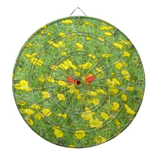 Aquarellmohn Dartscheibe (vorne)