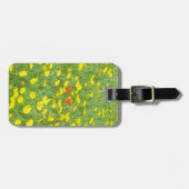 Aquarellmohn Gepäckanhänger (Vorderseite horizontal)