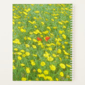 Aquarellmohn Planer (Rückseite)