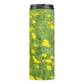 Aquarellmohn Thermosbecher (Rückseite)