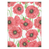 Aquarellmohn Tischdecke (Vorderseite)