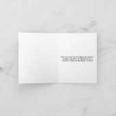 Aquarellmohn und Gebirgsmohn individuell anpassbar Karte (Innenseite)