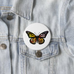 Aquarellmonarch Butterfly farbenfroh gestrichen Button<br><div class="desc">Dieser handgezeichnete Aquarellschmetterling macht einen lustigen Knopf. Sammle das ganze Set! Passen Sie mit Ihrem Namen oder anderen Informationen an. Karo in meinem Shop für viele weitere passende Artikel!</div>