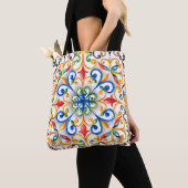 Aquarellmönche Tasche (Von Nahem)