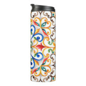 Aquarellmönche Thermosbecher (Nach rechts gedreht)