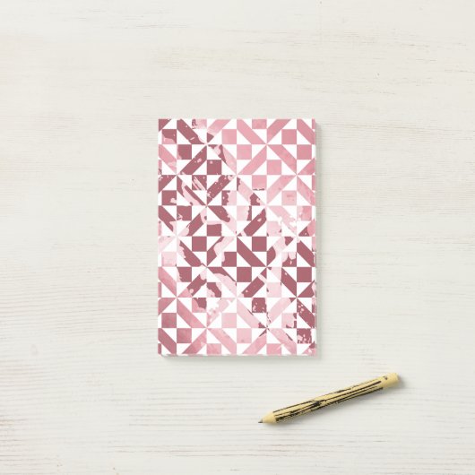 Aquarellmotive 2 post-it klebezettel (Auf Schreibtisch)