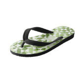 Aquarellmotive 3 kinderbadesandalen (Schrägansicht)