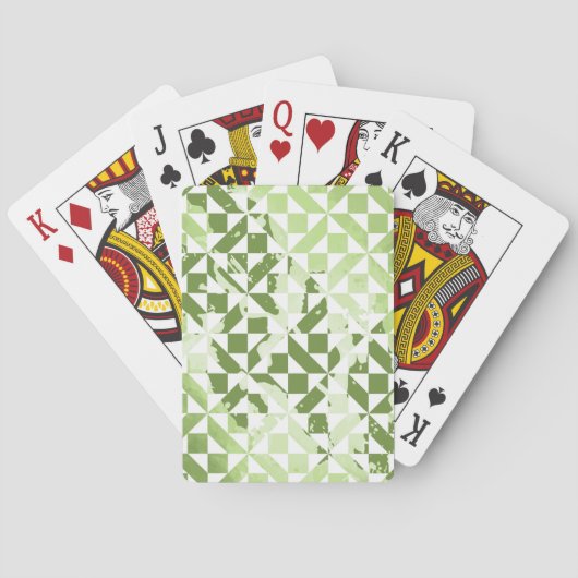 Aquarellmotive 3 spielkarten (Rückseite)