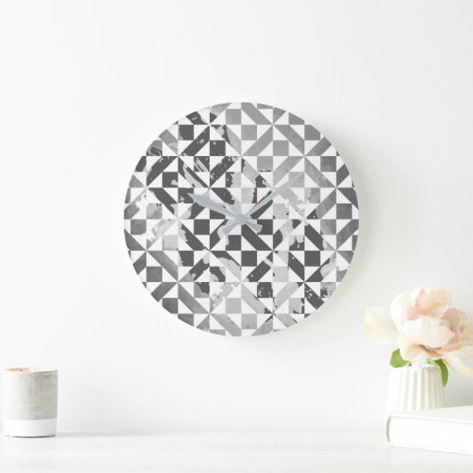 Aquarellmotive 4 große wanduhr (Zuhause)