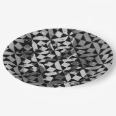 Aquarellmotive 5 pappteller (Schrägansicht)