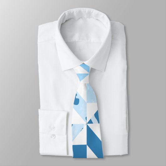 Aquarellmotive Krawatte (Gebunden)