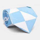 Aquarellmotive Krawatte (Gerollt)