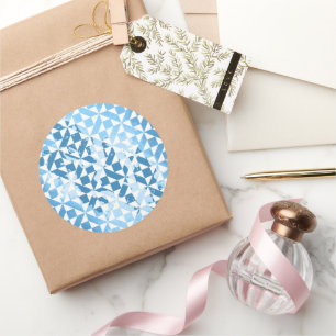 Aquarellmotive Runder Aufkleber