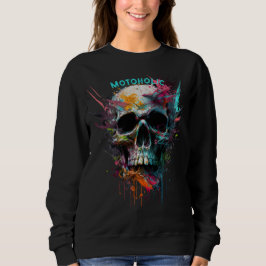 Aquarellmotoalkohol Sweatshirt