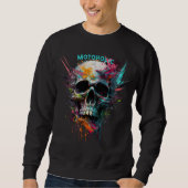 Aquarellmotoalkohol Sweatshirt (Vorderseite)