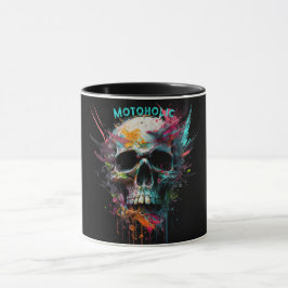 Aquarellmotoalkohol Tasse