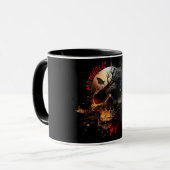 Aquarellmotoalkohol Tasse (Vorderseite Links)