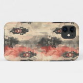Aquarellmotorräder, Biker, Rennen, Motorräder Case-Mate iPhone Hülle (Rückseite (Horizontal))