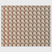 Aquarellmotorräder, Biker, Rennen, Motorräder Geschenkpapier (Flach)