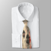 Aquarellmotorräder, Biker, Rennen, Motorräder Krawatte (Gebunden)