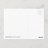 Aquarellmücken Postkarte (Rückseite)