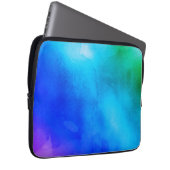 Aquarellmuffe - Regenbogen Laptopschutzhülle (Vorne Rechts)
