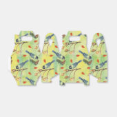 Aquarellmühle, Aquarellvögel Geschenkschachtel (Ungefaltet)