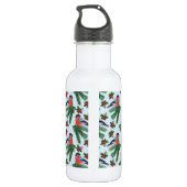 Aquarellmühle Edelstahlflasche (Rückseite)