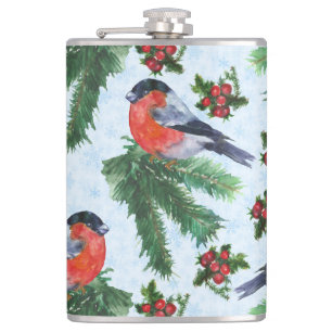 Aquarellmühle Flachmann