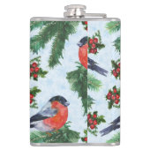 Aquarellmühle Flachmann (Rückseite)