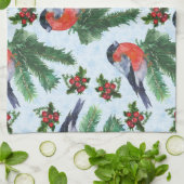 Aquarellmühle Geschirrtuch (Gefaltet)