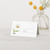 Aquarellmühle Hochzeitsfeier Platzkarte (Vorderseite)