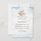 Aquarellmuscheln, Empfang Einladung (Vorderseite)