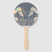 Aquarellmushrooms Fächer (Rückseite)