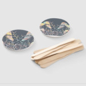 Aquarellmushrooms Fächer (Non-assembled)