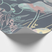 Aquarellmushrooms Geschenkpapier (Ecke)