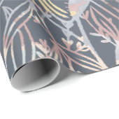 Aquarellmushrooms Geschenkpapier (Rolleneckpunkt)