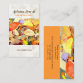 Aquarellmushrooms Gesundheit Lebensmittel Visitenkarte (Vorne/Hinten)