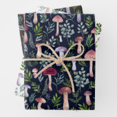 Aquarellmushrooms - Illustration Geschenkpapier Set (Beispiel)