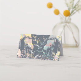 Aquarellmushrooms Platzkarte