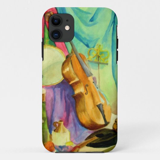 Aquarellmusik Case-Mate iPhone Hülle (Rückseite)