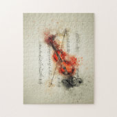 Aquarellmusik-Musik Puzzle (Vertikal)