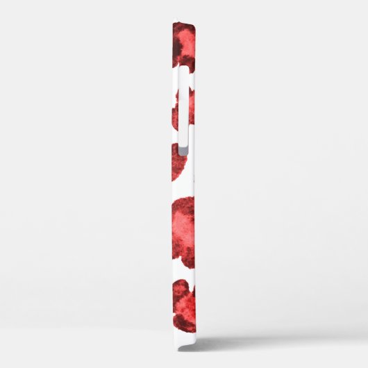 Aquarellmuster Abbildung Leoparden Haut. Fallen Case-Mate iPhone Hülle (Rückseite / Links)