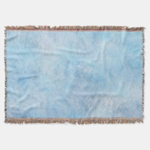 Aquarellmuster Himmelblau Decke